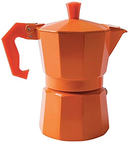 Chicco Excèlsa, Coffee Maker 3 Tassen, Orange von Excelsa