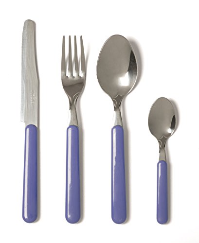 Color Life Besteck 24 tlg. Set Fashion blau von Excelsa