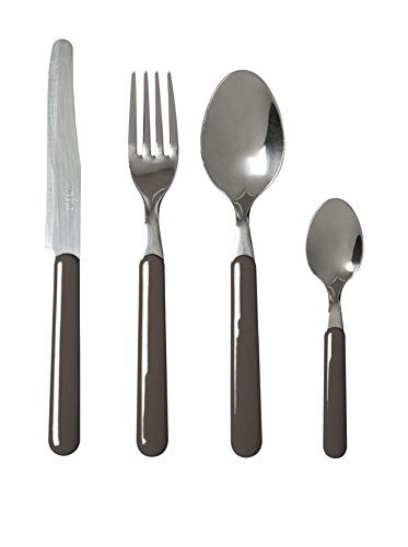 Color Life Besteck 24 tlg. Set Fashion dunkelgrau Color Life Besteck 24 tlg. Set Fashion dunkelgrau von Excelsa