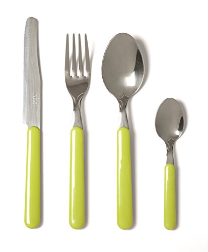 Color Life Besteck 24 tlg. Set Fashion grün von Excelsa