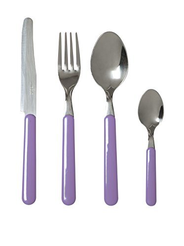 Color Life Besteck 24 tlg. Set Fashion lila von Excelsa