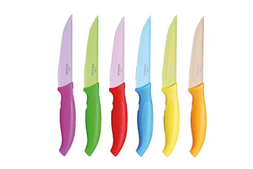 Excelsa Soul Kitchen Fleischmesser 6er Set Color mehrfarbig von Excelsa