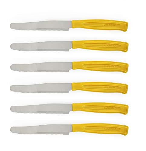 Excèlsa 6 Messern, farblich Sortiert, gelb von Excelsa