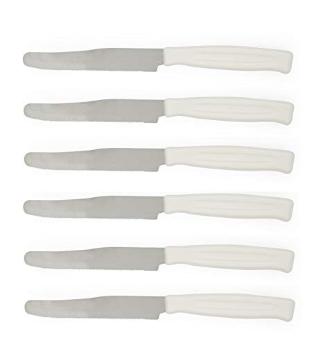 Excèlsa 6 Messern, farblich Sortiert, Weiß Excèlsa 6 Messern, farblich Sortiert, Weiß von Excelsa