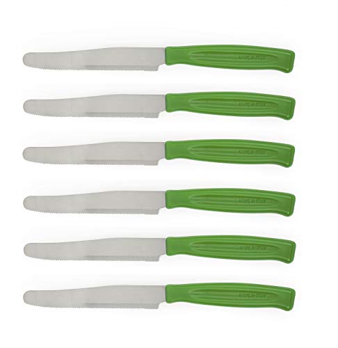 Excèlsa 6 Verschiedenen Messern grün von Excelsa