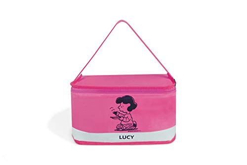 Excelsa Peanuts Lunch Box Lucy, Polyester, Fuchsia von Excelsa