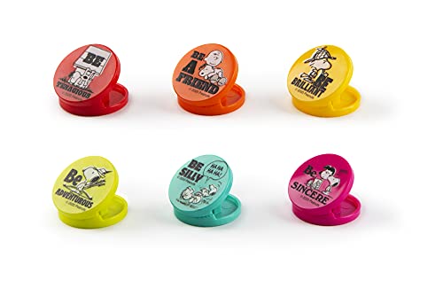 Excelsa 65312, Peanuts Set mit 6 Beutelverschlüssen, Kunststoff von Excelsa
