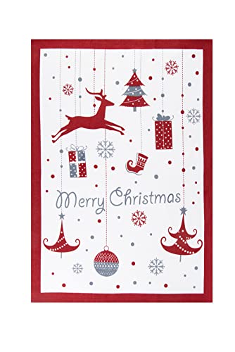 Excelsa 65432, Mehrzweck-Geschirrtuch Merry Christmas, 50 x 70 cm, Baumwolle Excelsa 65432, Mehrzweck-Geschirrtuch Merry Christmas, 50 x 70 cm, Baumwolle von Excelsa