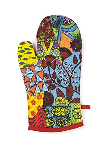 Excelsa Afrika Ofenhandschuh, Einheitsgröße, Futter 100% Baumwolle, Füllung aus Polyester von Excelsa
