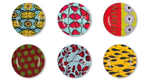 Excelsa Afrika Set mit 6 Platztellern, Durchmesser 33 cm, Kunststoff, wiederverwendbar Excelsa Afrika Set mit 6 Platztellern, Durchmesser 33 cm, Kunststoff, wiederverwendbar von Excelsa