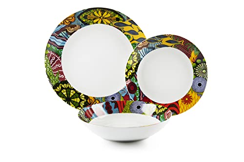 Excelsa Afrique Tellerservice 18 Stück von Excelsa