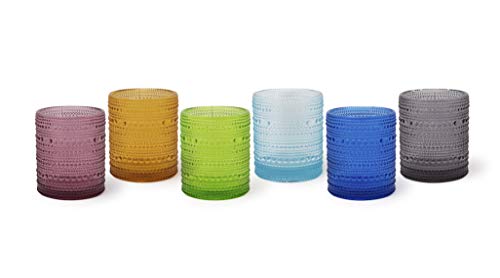 Excelsa Aurora Set mit 6 Mehrzweckgläsern, Glas von Excelsa