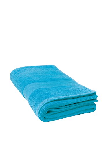 Excelsa Bagno Handtuch 100x150cm in blau, Baumwolle, 100 x 150 x 1 cm von Excelsa