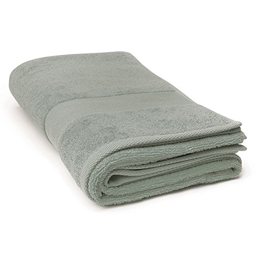 Excelsa Bagno Handtuch 100x150cm in grau, Baumwolle, Creme, 100 x 150 x 1 cm von Excelsa