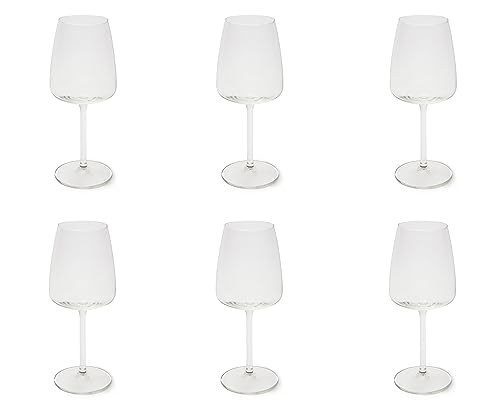 Excelsa Barolo Set aus 6 Weingläsern, transparent, mundgeblasenes Glas, Fassungsvermögen 480 ml. von Excelsa