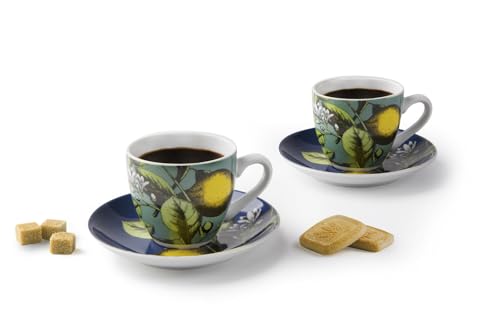 Excelsa Boboli Set aus 6 Espressotassen, Porzellan, Fassungsvermögen 100 ml, mehrfarbig Excelsa Boboli Set aus 6 Espressotassen, Porzellan, Fassungsvermögen 100 ml, mehrfarbig von Excelsa