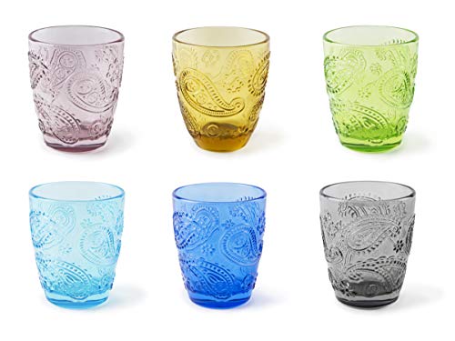 Excelsa Cachemire Set mit 6 Wassergläsern, Glas Excelsa Cachemire Set mit 6 Wassergläsern, Glas von Excelsa