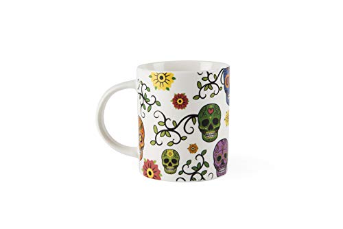 Excelsa Calavera Tasse, Porzellan, Weiß von Excelsa