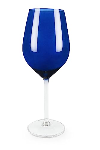 Excelsa Cobalto Weingläser, Glas, Blau, 6 Stück von Excelsa