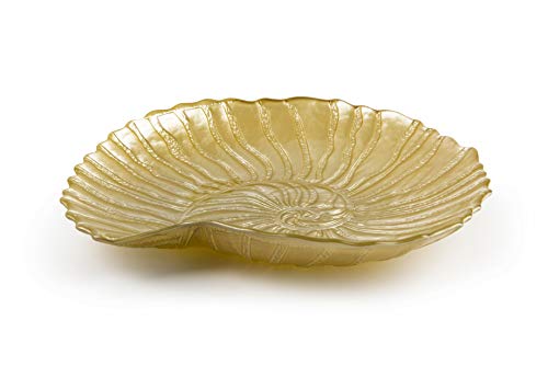 Excelsa Coral Teller für Muschel, Glas von Excelsa