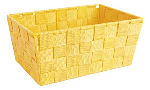 Excelsa Cross Korb 25x17,5x11cm in gelb, Polypropylen, 25 x 17.5 x 11 cm von Excelsa