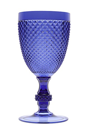Excelsa Diamond Kelch 39 cl, Kunststoff, blau, 9.2 x 9.2 x 18.5 cm von Excelsa