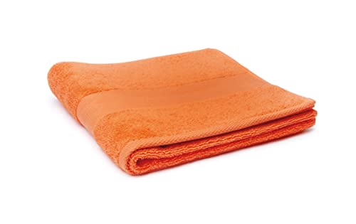 Excelsa Handtuch 40x60cm in orange, Baumwolle, 40 x 60 x 1 cm von Excelsa