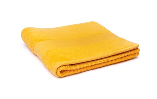 Excélsa EX46974 Handtuch, Baumwolle, gelb, 40 x 60 x 1 cm von Excelsa