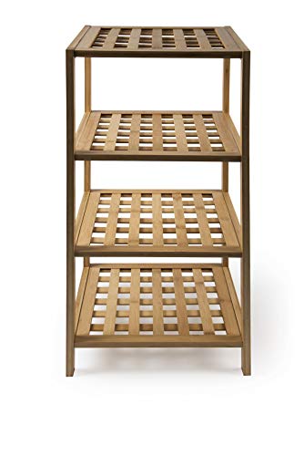 Excelsa Eco Living Regal mit 4 Regalböden, Bambus, braun, 4 ripiani von Excelsa
