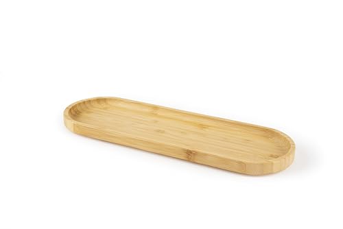 Excelsa Eco Living ovales Serviertablett, aus Bambus (Cm. 40 x 18) von Excelsa