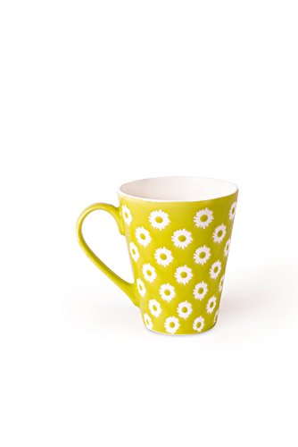 Excelsa Enjoy Mug, Porzellan, Grün, 10 x 10 x 8.5 cm 10 x 10 x 8.5 cm grün von Excelsa