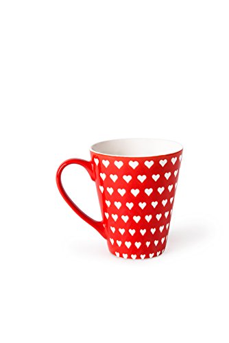 Excelsa Enjoy Mug, Porzellan, Grün, 10 x 10 x 8.5 cm 10 x 10 x 8.5 cm rot Excelsa Enjoy Mug, Porzellan, Grün, 10 x 10 x 8.5 cm 10 x 10 x 8.5 cm rot von Excelsa