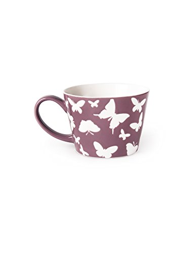 Excelsa Enjoy Jumbo-Tasse, Porzellan, violett, 8 Centimeters cm von Excelsa