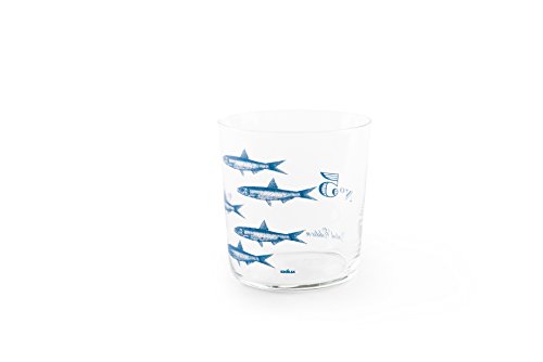 Excelsa Flore & Faune Becher 8 x 8 x 9 cm blau von Excelsa
