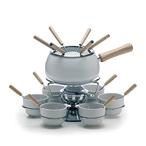 Excèlsa Fondue Set, 22-teilig, Weiß von Excelsa