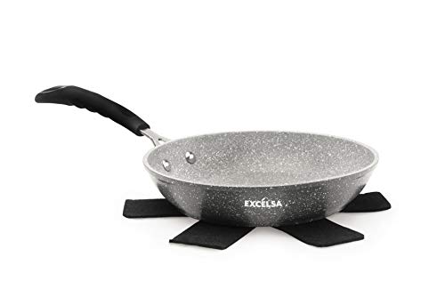 Excelsa Forn-Ok Antihaft-Pfanne, 1 Griff Diametro: 28 cm grau von Excelsa