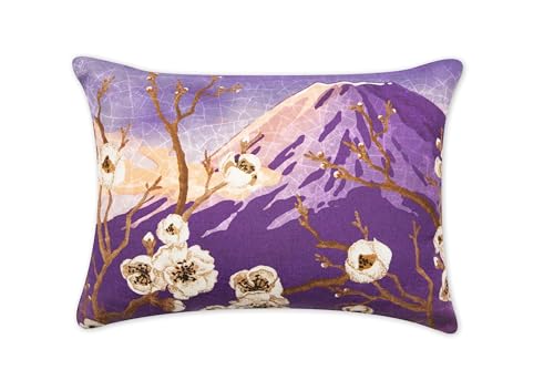 Excelsa Fuji Dekokissen, Größe 50 x 40 cm, Vorderseite 100 % Baumwolle, Füllung abnehmbar von Excelsa