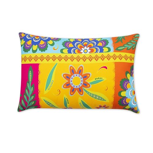 Excelsa Gipsy Soul Dekokissen, Größe 45 x 30 cm, Vorderseite 100 % Baumwolle, abnehmbare Füllung Excelsa Gipsy Soul Dekokissen, Größe 45 x 30 cm, Vorderseite 100 % Baumwolle, abnehmbare Füllung von Excelsa