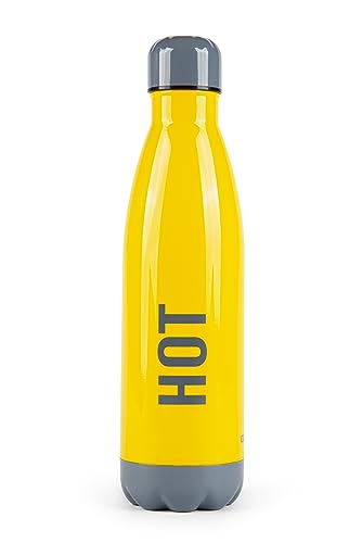 Excelsa Heiß/Cold Thermosflasche, 50 cl, Gelb, Edelstahl von Excelsa