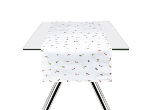 Excelsa Honolulu Tischläufer, 100 % Baumwolle, 45 x 140 cm, Mehrfarbig Excelsa Honolulu Tischläufer, 100 % Baumwolle, 45 x 140 cm, Mehrfarbig von Excelsa