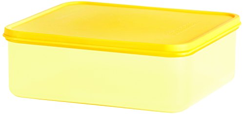 Excelsa Keeper Behälter, eckig, 100 ml, Polypropylen, 8 x 6 x 4 cm 250 ml gelb von Excelsa