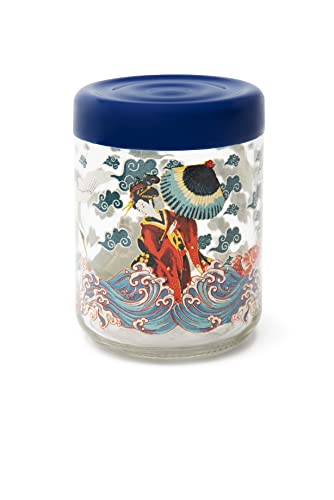 Excelsa Kimono Dose mit Deckel, 800 ml, Glas von Excelsa