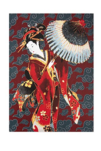 Excelsa Kimono Küchentuch, 100% Baumwolle, 70 x 50 cm, mit Öse von Excelsa