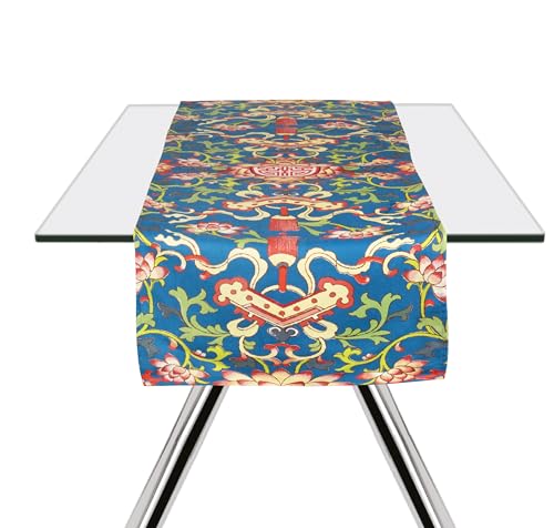 Excelsa La Via Della Sila Tischläufer, 100 % Baumwolle, 45 x 140 cm, orientalisches Dekor von Excelsa