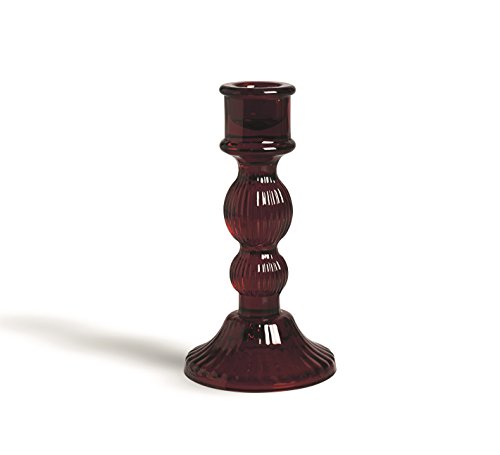 Excelsa Light Kerzenhalter, Glas, Rot, 8 x 8 x 15 cm Excelsa Light Kerzenhalter, Glas, Rot, 8 x 8 x 15 cm von Excelsa