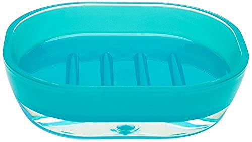 Excelsa Linea Bagno Seifenschale in blau, Polystyrol, 15.7 x 11 x 4 cm Excelsa Linea Bagno Seifenschale in blau, Polystyrol, 15.7 x 11 x 4 cm von Excelsa