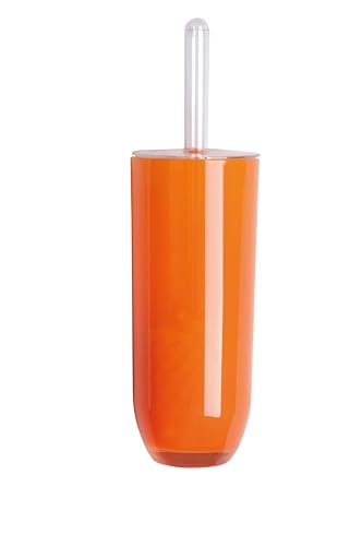 Excelsa Linea Bagno WC-Garnitur Ø10,5x34cm in orange, Polystyrol, 10.5 x 10.5 x 35 cm von Excelsa