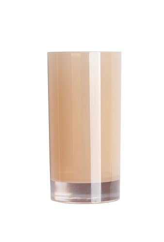 Excelsa Linea Bagno Zahnputzbecher Ø6,3x13cm in Creme, Polystyrol, 6.3 x 6.3 x 13 cm von Excelsa