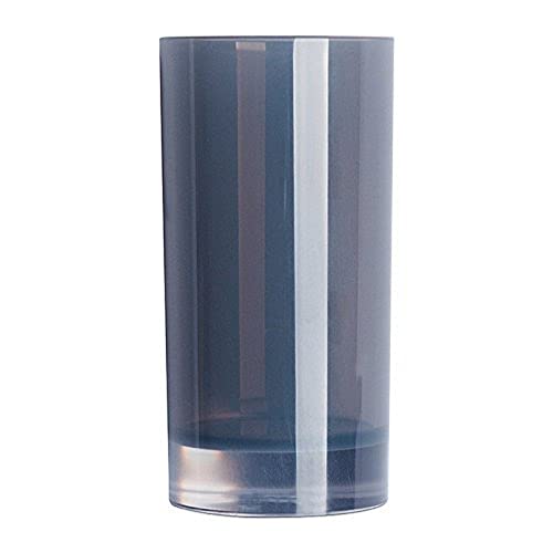 Excelsa Linea Bagno Zahnputzbecher Ø6,3x13cm in grau, Polystyrol, 6.3 x 6.3 x 13 cm von Excelsa