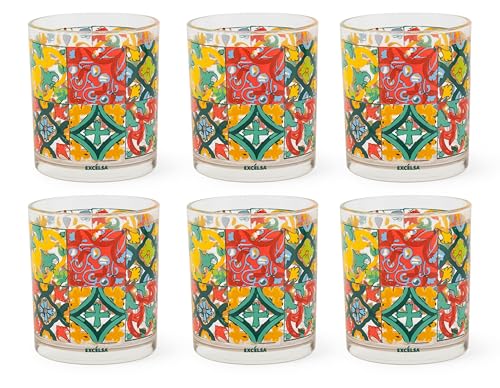 Excelsa Lissabon Set mit 6 Gläsern, Glas, Fassungsvermögen 250 ml. Excelsa Lissabon Set mit 6 Gläsern, Glas, Fassungsvermögen 250 ml. von Excelsa